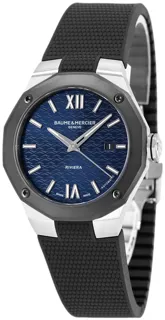 Baume & Mercier Riviera M0A10768 Stainless steel Blue