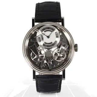 Breguet Tradition 7097BB/G1/9WU 40mm White gold Silver