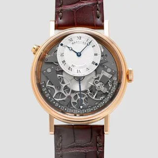 Breguet Tradition 7597BR/G1/9WU 40mm Rose gold Silver