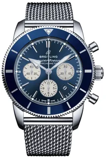 Breitling Superocean Heritage II AB0162161C1A1 44mm Stainless steel Blue