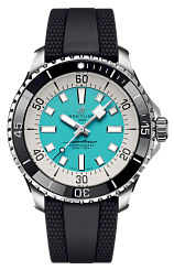 Breitling Superocean A17376211L2S1 44mm Stainless steel Turquoise