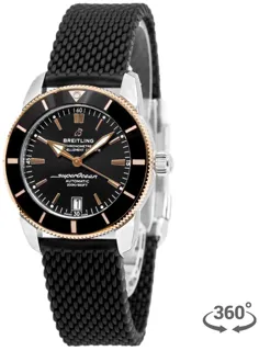 Breitling Superocean Heritage II UB2010121B1S1 42mm Stainless steel and Red gold Black