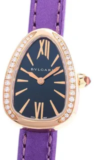 Bulgari Serpenti 102969 Rose gold Black