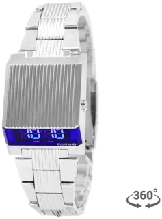 Bulova Computron 96C139 Stainless steel Blue