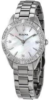 Bulova 96R228 Stainless steel White