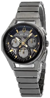 Bulova Curv Progressive Chrono 98A206 Stainless steel Skeletonized