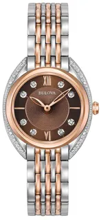 Bulova Classic 98R230 Stainless steel Brown