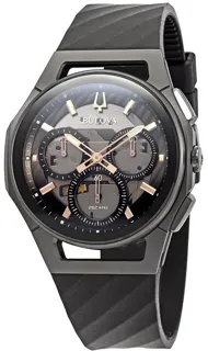 Bulova CURV 98A162 44mm Titanium Skeletonized