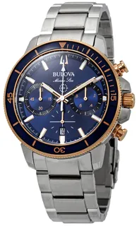 Bulova Marine Star 98B301 45mm Stainless steel Blue