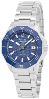 Bulova Marine Star 96B433 Stainless steel Blue