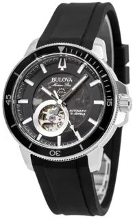 Bulova Marine Star 96A288 Stainless steel Black