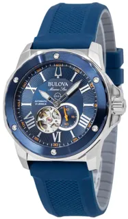 Bulova Marine Star 98A303 Stainless steel Blue