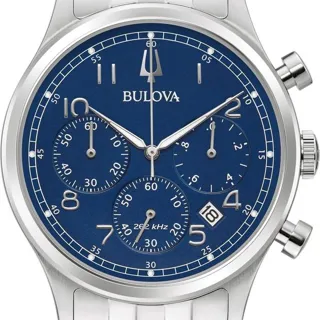 Bulova Precisionist 96B358 43mm Stainless steel Blue