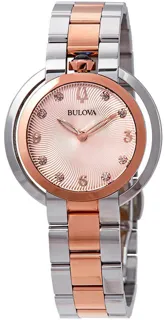 Bulova Rubaiyat 98P174 Stainless steel Red