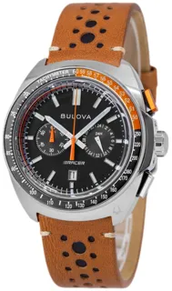 Bulova Racer 98B427 Stainless steel Black