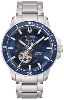 Bulova Marine Star 96A289 Stainless steel Blue