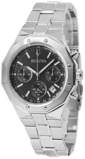 Bulova Octagon Precisionist 96B410 Stainless steel Black