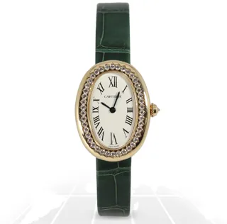 Cartier Baignoire WJBA0038 24mm Yellow gold Silver