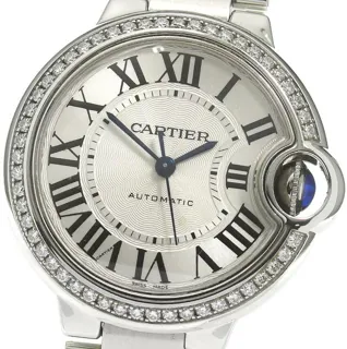 Cartier Ballon Bleu 33mm W4BB0016 33mm Stainless steel Silver