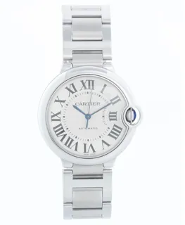 Cartier Ballon Bleu W6920046 3284 36mm Stainless steel Silver