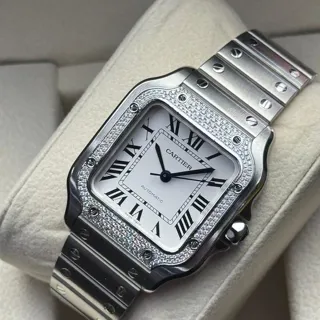 Cartier Santos de Cartier W4SA0005 35mm Stainless steel Silver