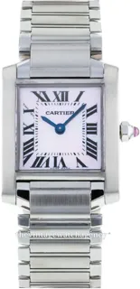 Cartier Tank Française W51008Q3 Stainless steel Silver