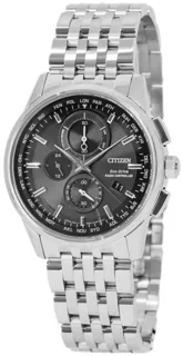 Citizen AT8110-61E Radio Controlled Eco-Drive AT8110-61E Stainless steel Black