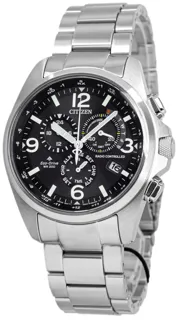 Citizen Field Radio Controlled Eco-Drive CB5920-86E Stainless steel Black