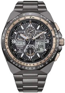 Citizen Skyhawk Radiocontrol Limited Ed JY8146-54E Stainless steel Black