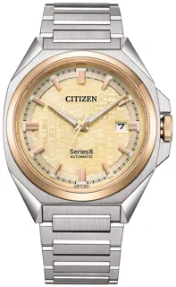 Citizen Series 8 Mechanical NB6059-57P Stainless steel beige