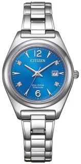 Citizen Super Titanium Eco-Drive EW2601-81L Titanium Blue