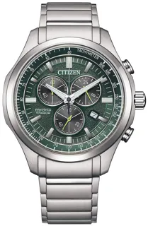 Citizen AT2530-85X Crono Super Titanio AT2530-85X Titanium Green