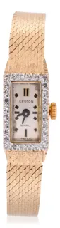 Croton Watch Co. 14k yellow gold Beige