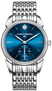 Cuervo y Sobrinos Historiador 3102B.1ASB Stainless steel Blue