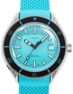 Doxa Sub 200 799.10.241.25 Stainless steel Blue