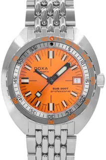 Doxa Sub 200 804.10.351S.10 39mm Stainless steel Orange