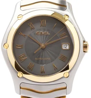 Ebel Classic E1120F41 38mm Yellow gold and Stainless steel Gray