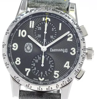 Eberhard & Co. 31076 41mm Stainless steel Black