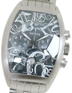 Franck Muller Casablanca 8883CCCDTBR 55mm Stainless steel Gray