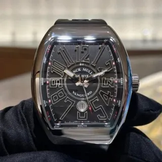 Franck Muller Vanguard V 45 SC DT 44mm Stainless steel Black