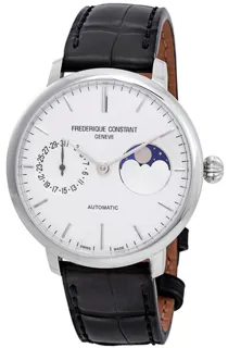 Frédérique Constant Slimline Moonphase FC-702S3S6 | Stainless steel