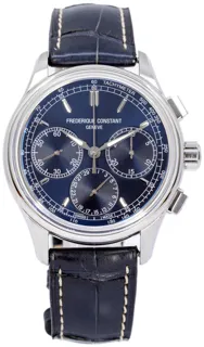 Frédérique Constant Flyback FC-760N4H6 Stainless steel Blue