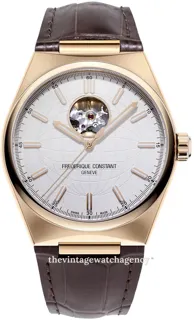 Frédérique Constant Highlife FC-310V4NH4 41mm rose gold colored steel Silver