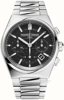 Frédérique Constant Highlife FC-391B4NH6B 41mm Brushed/polished steel Black