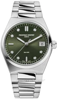 Frédérique Constant Highlife FC-240GRD2NH6B 31mm Brushed/polished steel green