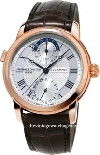 Frédérique Constant Manufacture FC-750MC4H4 42mm rose gold colored steel Silver