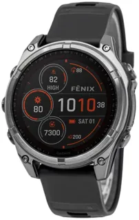 Garmin Fenix 8 SOLAR 010-02906-11 Titanium Black