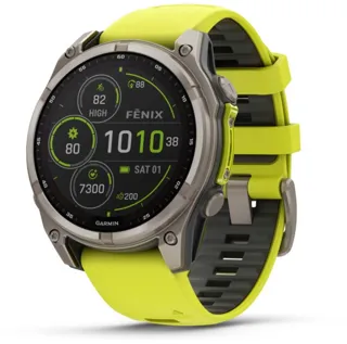 Garmin Fenix 8 SOLAR 010-02906-21 13.8mm Titanium Black