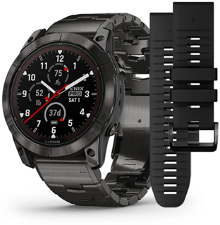 Garmin Fenix 7X Pro – Sapphire Solar Ed 010-02778-30 51mm Titanium Black