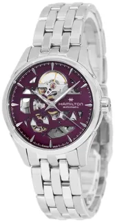 Hamilton Jazzmaster H32265101 Stainless steel Purple